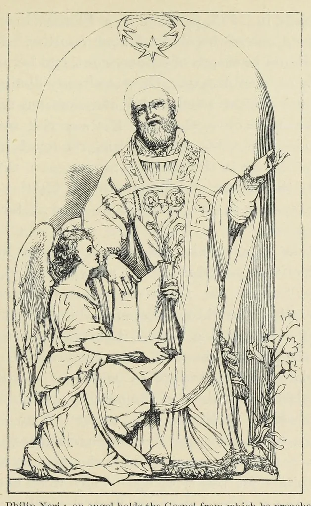 An illustration from Legends of the monastic orders as represented in the fine arts : forming the second series of Sacred and Legendary art, 1863, leaf 229