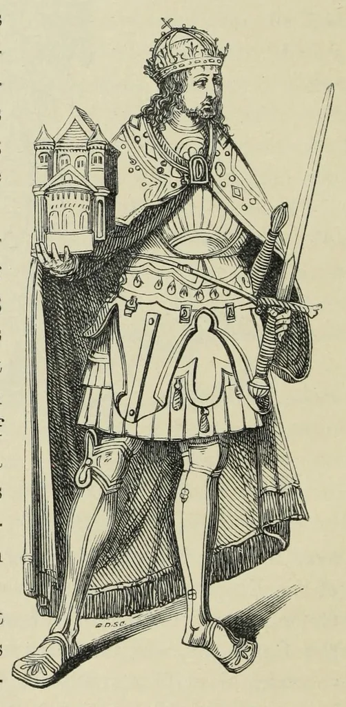 An illustration from Legends of the monastic orders as represented in the fine arts : forming the second series of Sacred and Legendary art, 1863, leaf 250