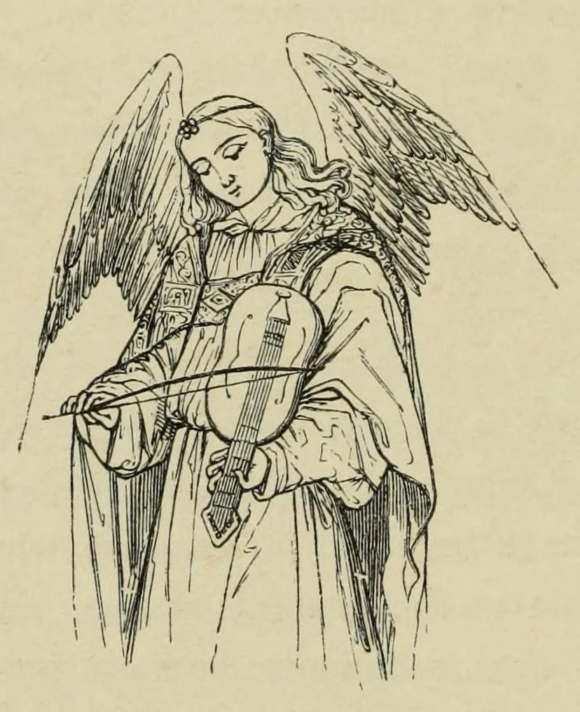 An illustration from Legends of the monastic orders as represented in the fine arts : forming the second series of Sacred and Legendary art, 1863, leaf 26