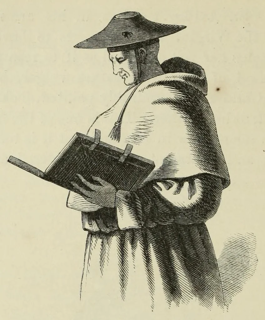 An illustration from Legends of the monastic orders as represented in the fine arts : forming the second series of Sacred and Legendary art, 1863, leaf 362