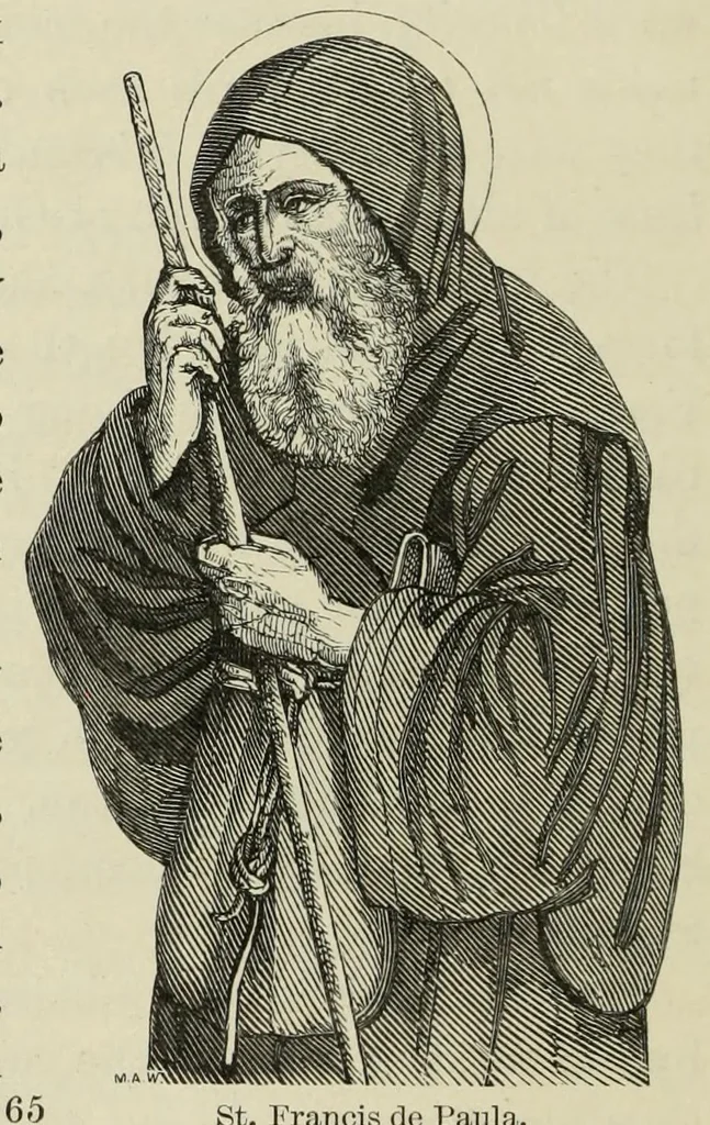 An illustration from Legends of the monastic orders as represented in the fine arts : forming the second series of Sacred and Legendary art, 1863, leaf 412