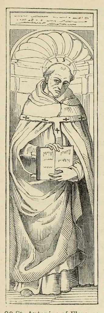 An illustration from Legends of the monastic orders as represented in the fine arts : forming the second series of Sacred and Legendary art, 1863, leaf 479