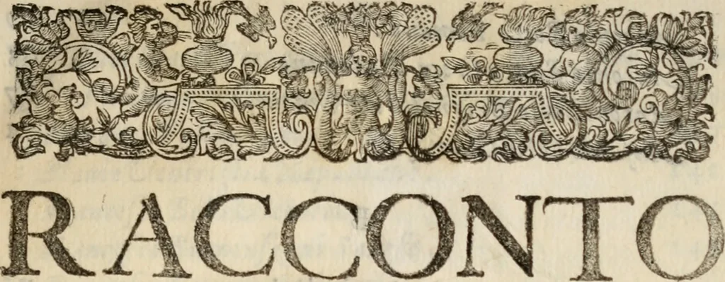 An illustration from Le glorie de gli incogniti : O vero gli hvomini illvstri della̓ccademia de ̓signori incogniti di venetia, 1647, leaf 12