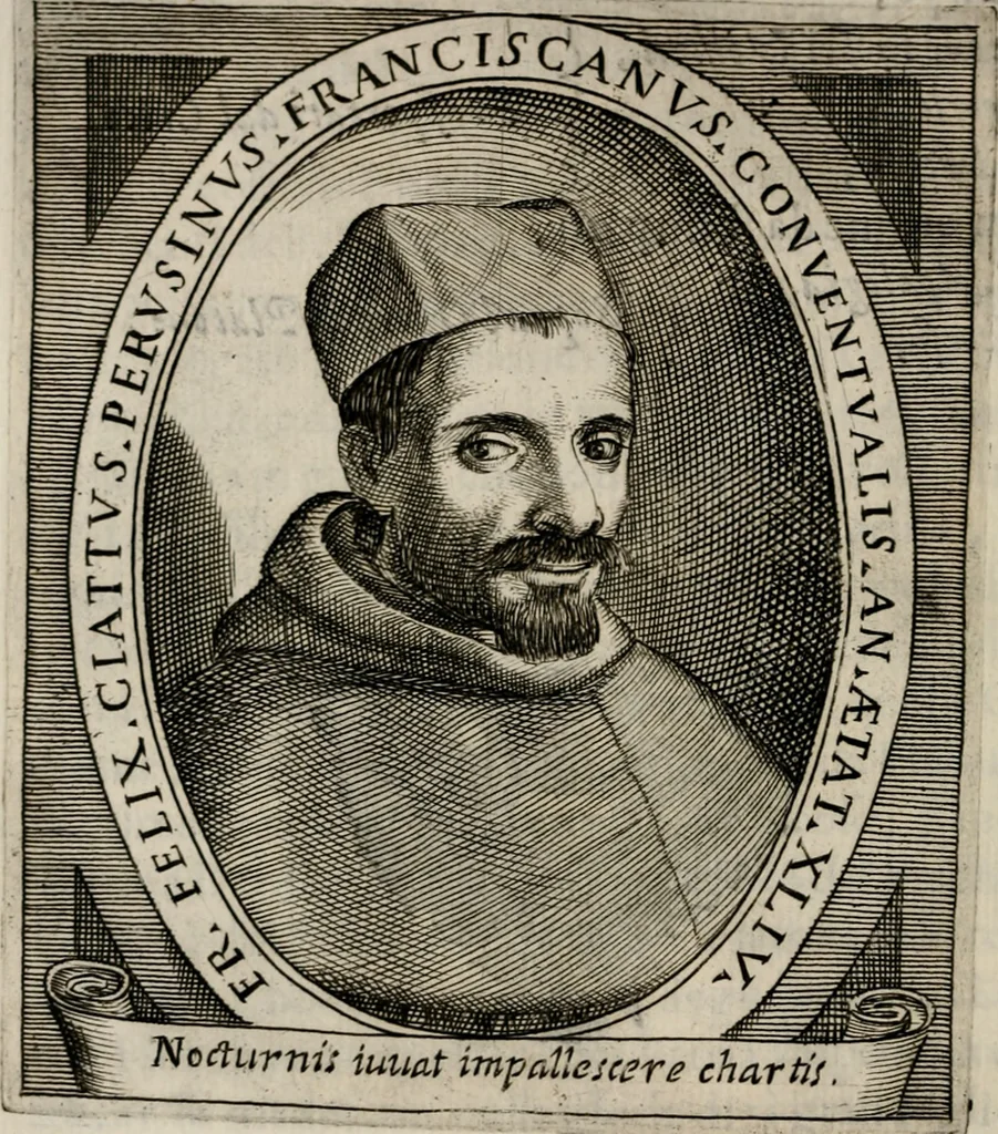An illustration from Le glorie de gli incogniti : O vero gli hvomini illvstri della̓ccademia de ̓signori incogniti di venetia, 1647, leaf 147