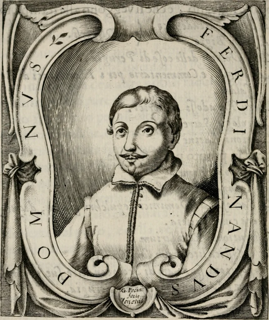 An illustration from Le glorie de gli incogniti : O vero gli hvomini illvstri della̓ccademia de ̓signori incogniti di venetia, 1647, leaf 151