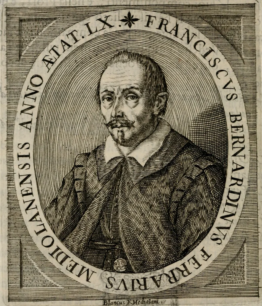 An illustration from Le glorie de gli incogniti : O vero gli hvomini illvstri della̓ccademia de ̓signori incogniti di venetia, 1647, leaf 175