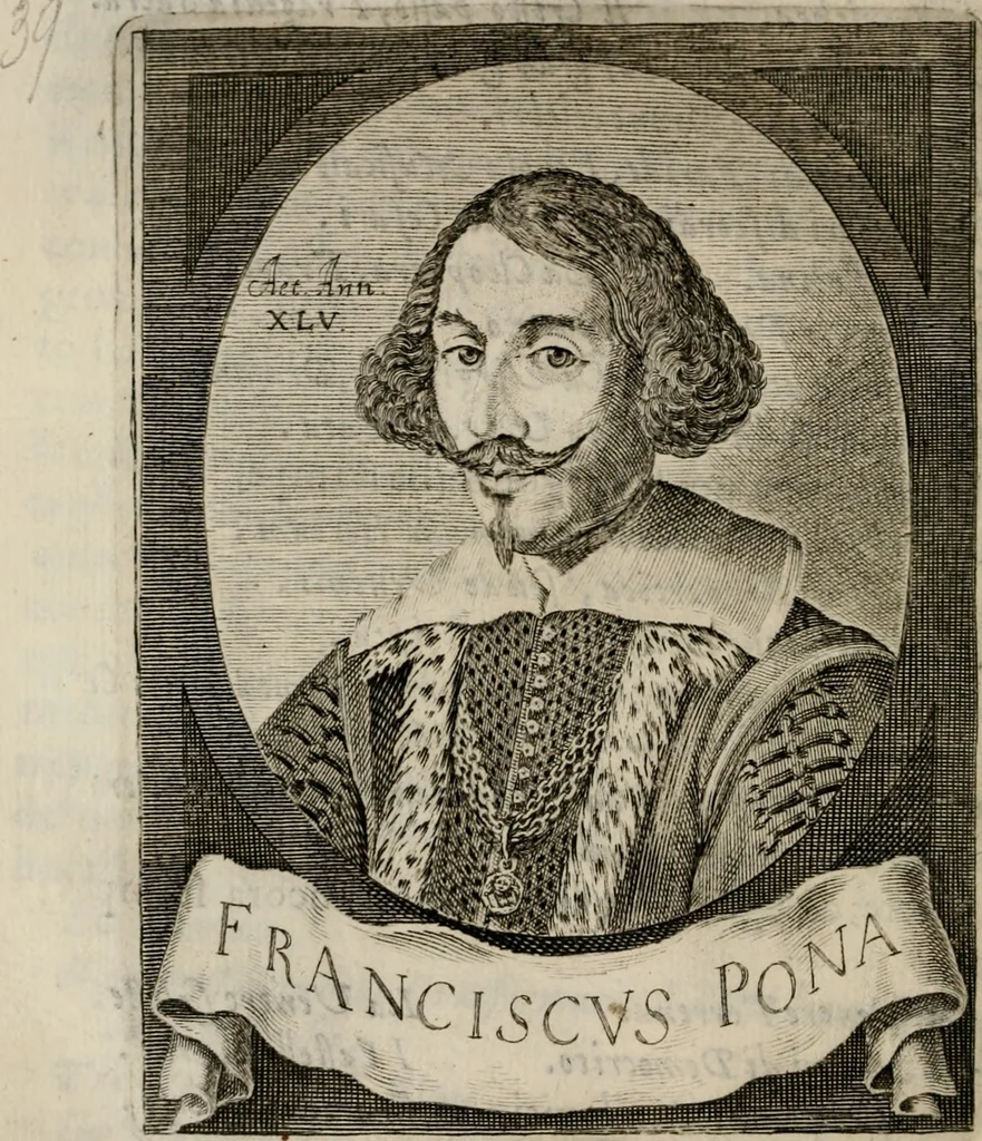 An illustration from Le glorie de gli incogniti : O vero gli hvomini illvstri della̓ccademia de ̓signori incogniti di venetia, 1647, leaf 179