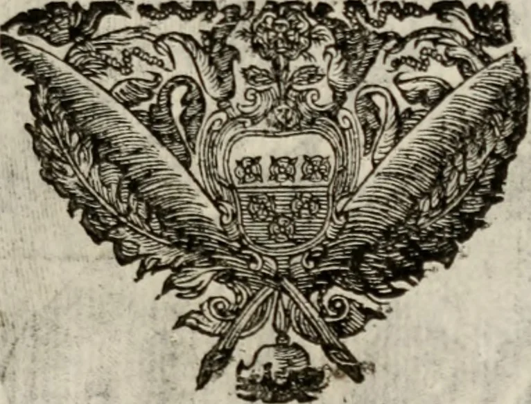 An illustration from Le glorie de gli incogniti : O vero gli hvomini illvstri della̓ccademia de ̓signori incogniti di venetia, 1647, leaf 182