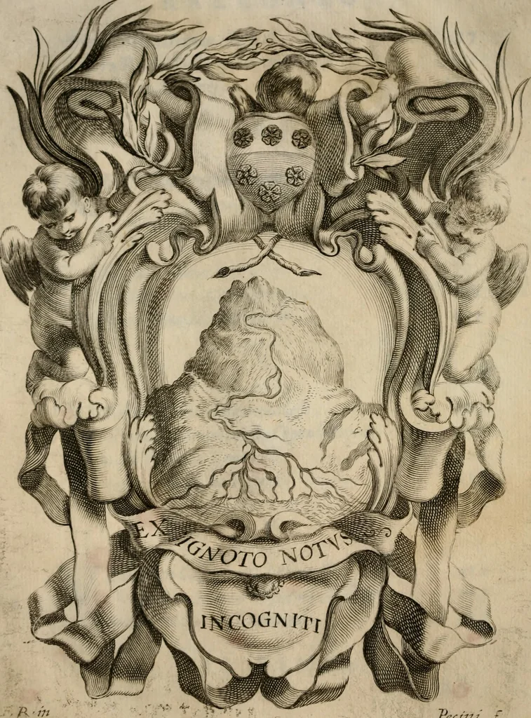 An illustration from Le glorie de gli incogniti : O vero gli hvomini illvstri della̓ccademia de ̓signori incogniti di venetia, 1647, leaf 19