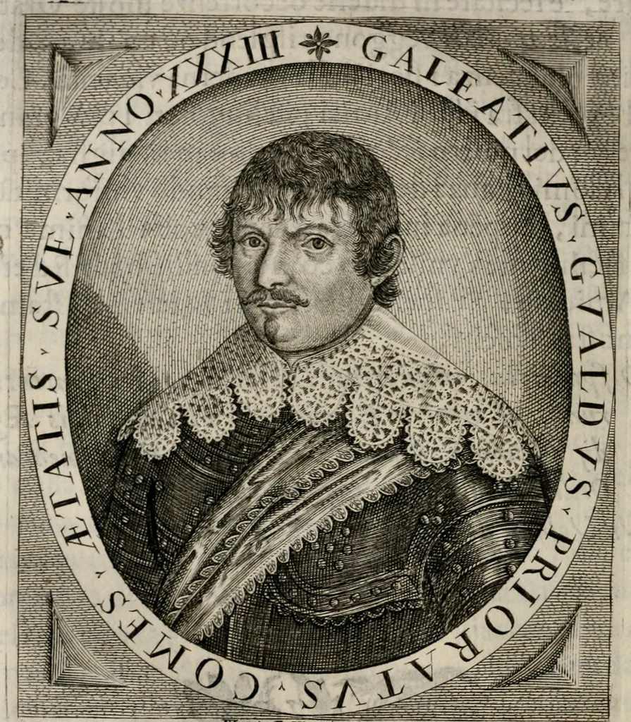 An illustration from Le glorie de gli incogniti : O vero gli hvomini illvstri della̓ccademia de ̓signori incogniti di venetia, 1647, leaf 191