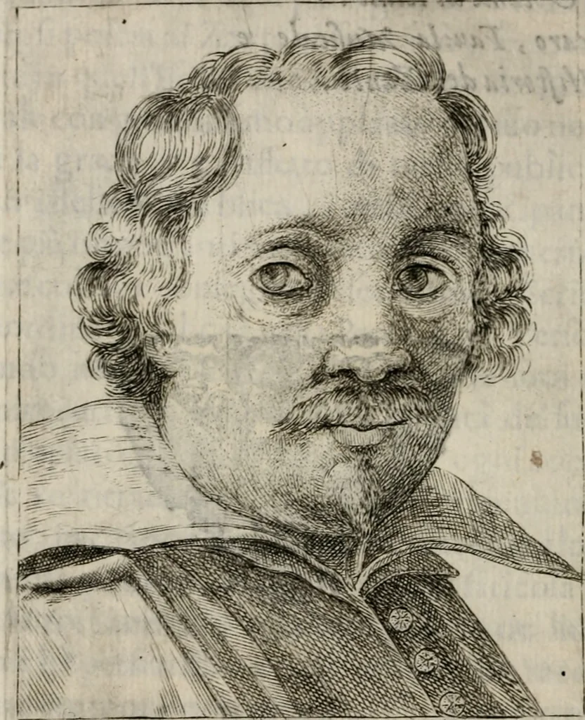 An illustration from Le glorie de gli incogniti : O vero gli hvomini illvstri della̓ccademia de ̓signori incogniti di venetia, 1647, leaf 199