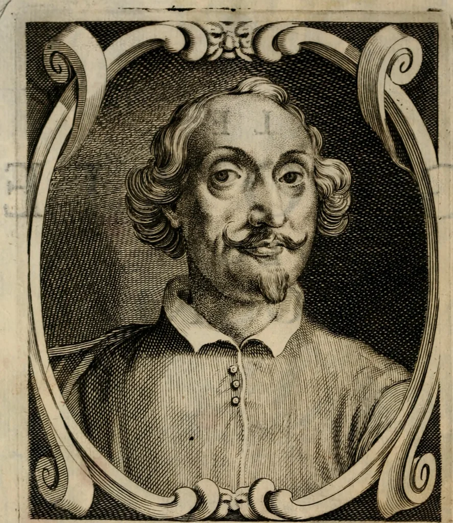 An illustration from Le glorie de gli incogniti : O vero gli hvomini illvstri della̓ccademia de ̓signori incogniti di venetia, 1647, leaf 21