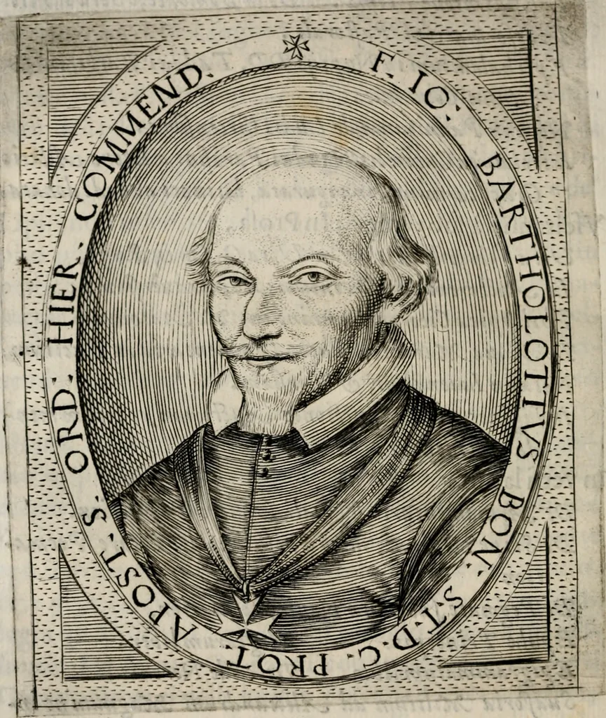 An illustration from Le glorie de gli incogniti : O vero gli hvomini illvstri della̓ccademia de ̓signori incogniti di venetia, 1647, leaf 215