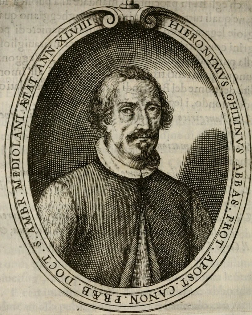 An illustration from Le glorie de gli incogniti : O vero gli hvomini illvstri della̓ccademia de ̓signori incogniti di venetia, 1647, leaf 287