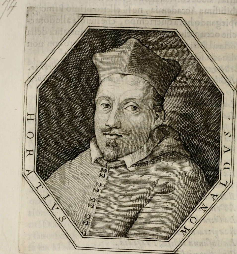 An illustration from Le glorie de gli incogniti : O vero gli hvomini illvstri della̓ccademia de ̓signori incogniti di venetia, 1647, leaf 319