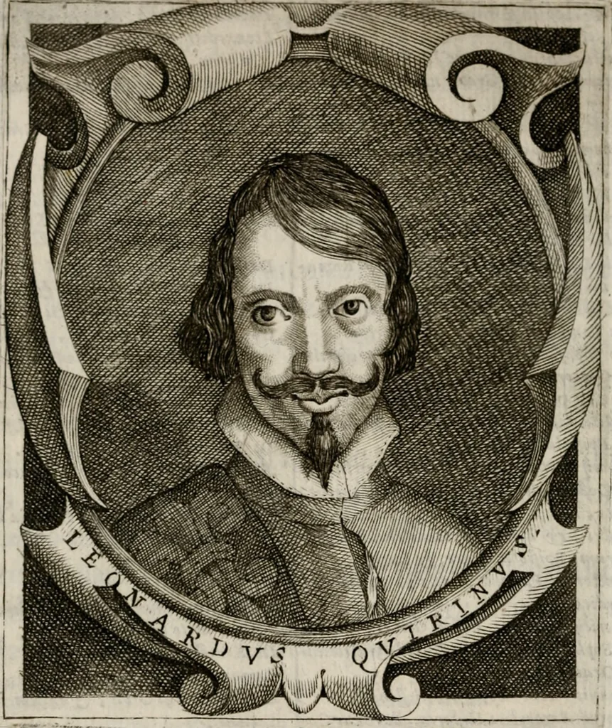 An illustration from Le glorie de gli incogniti : O vero gli hvomini illvstri della̓ccademia de ̓signori incogniti di venetia, 1647, leaf 327