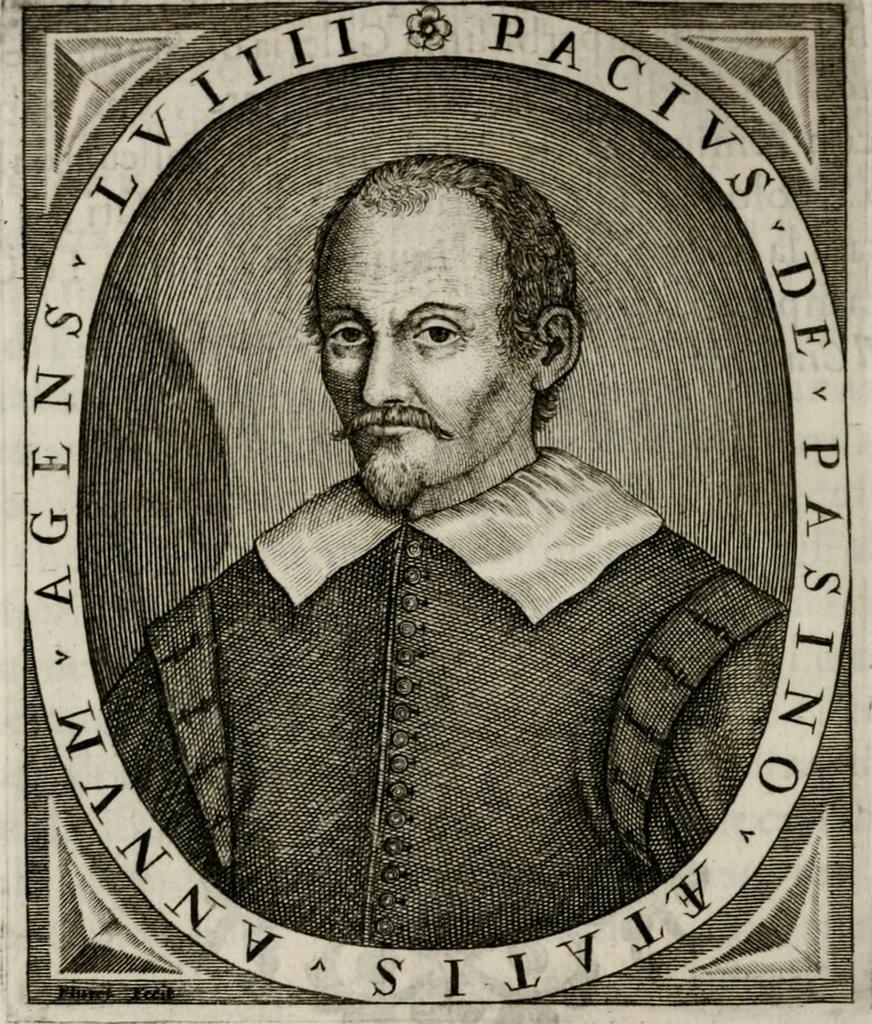 An illustration from Le glorie de gli incogniti : O vero gli hvomini illvstri della̓ccademia de ̓signori incogniti di venetia, 1647, leaf 387
