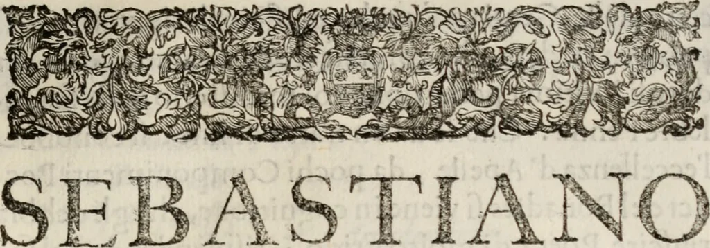 An illustration from Le glorie de gli incogniti : O vero gli hvomini illvstri della̓ccademia de ̓signori incogniti di venetia, 1647, leaf 420