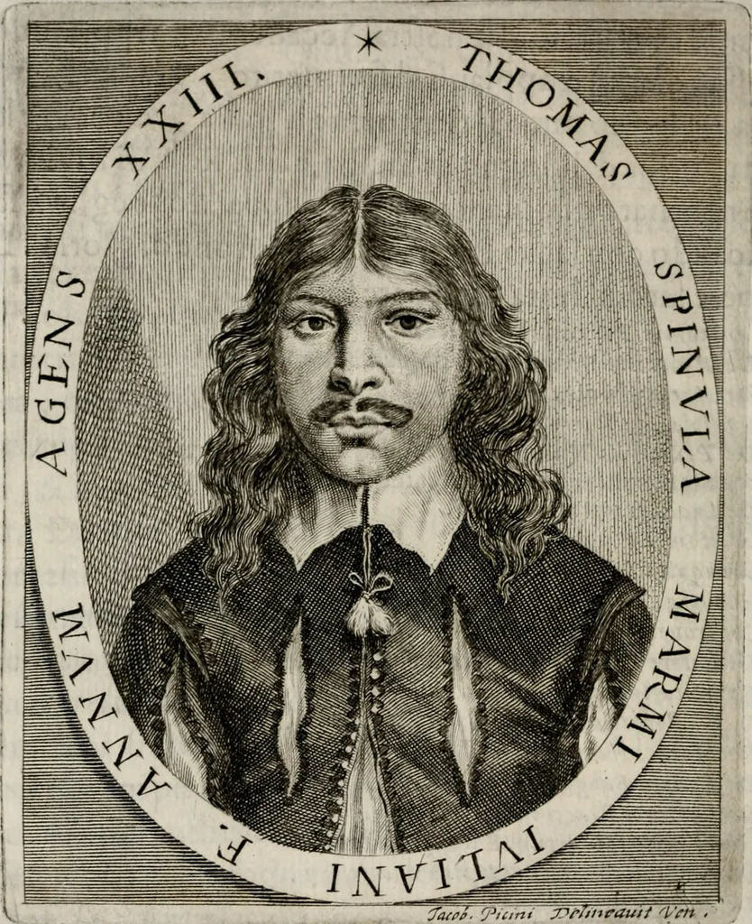 An illustration from Le glorie de gli incogniti : O vero gli hvomini illvstri della̓ccademia de ̓signori incogniti di venetia, 1647, leaf 431