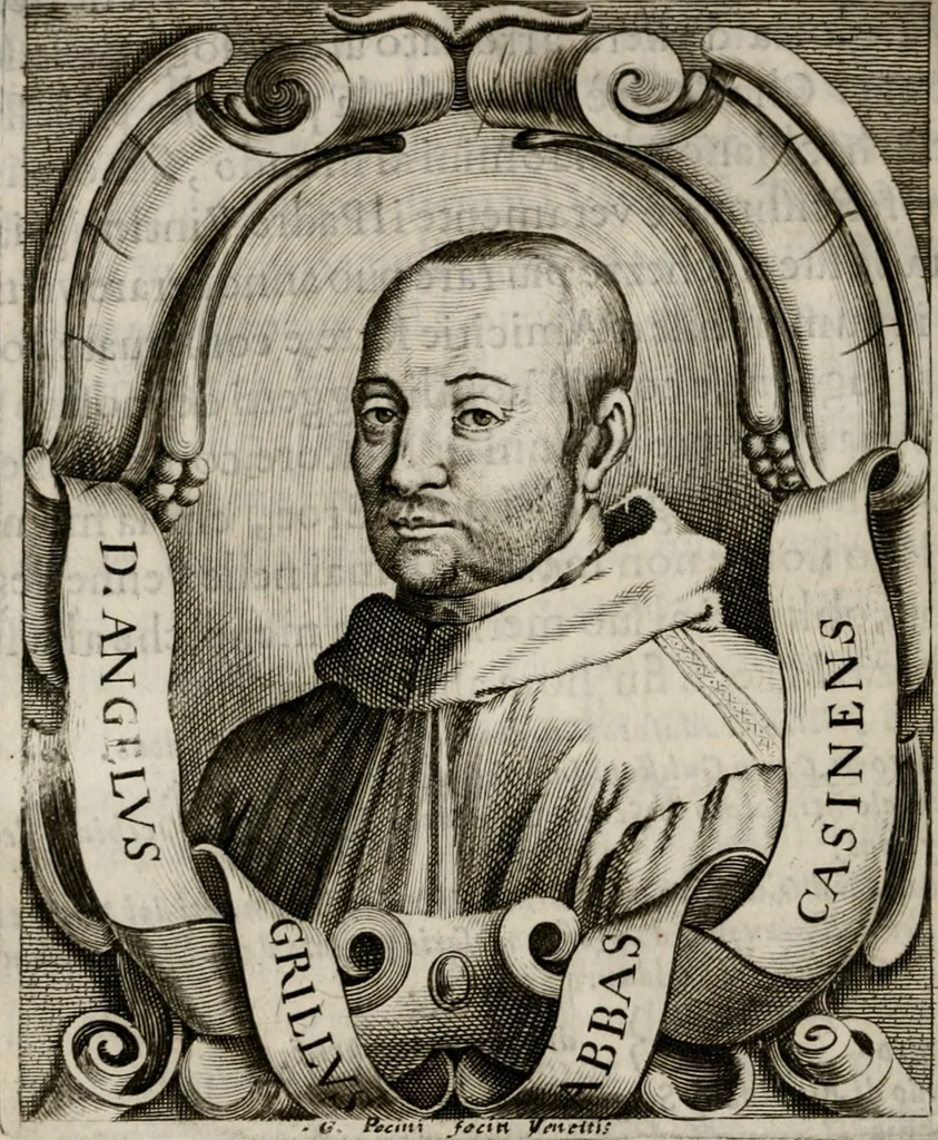 An illustration from Le glorie de gli incogniti : O vero gli hvomini illvstri della̓ccademia de ̓signori incogniti di venetia, 1647, leaf 61