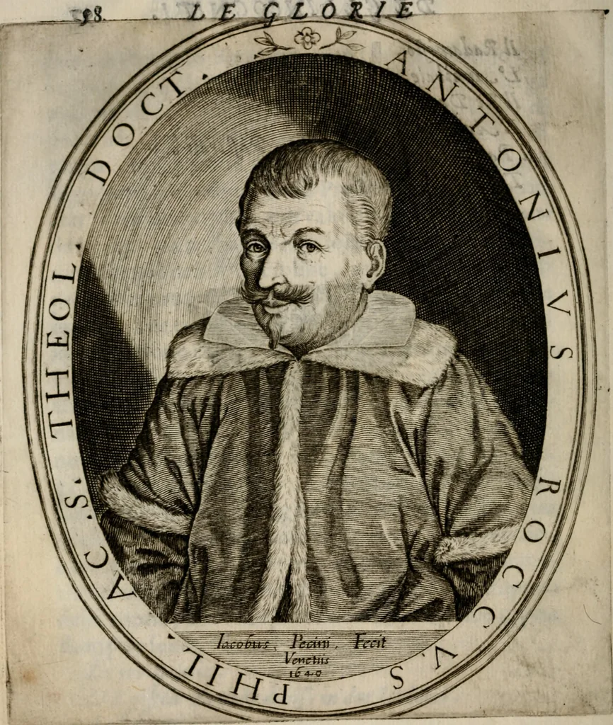 An illustration from Le glorie de gli incogniti : O vero gli hvomini illvstri della̓ccademia de ̓signori incogniti di venetia, 1647, leaf 77