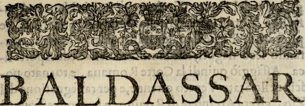An illustration from Le glorie de gli incogniti : O vero gli hvomini illvstri della̓ccademia de ̓signori incogniti di venetia, 1647, leaf 94