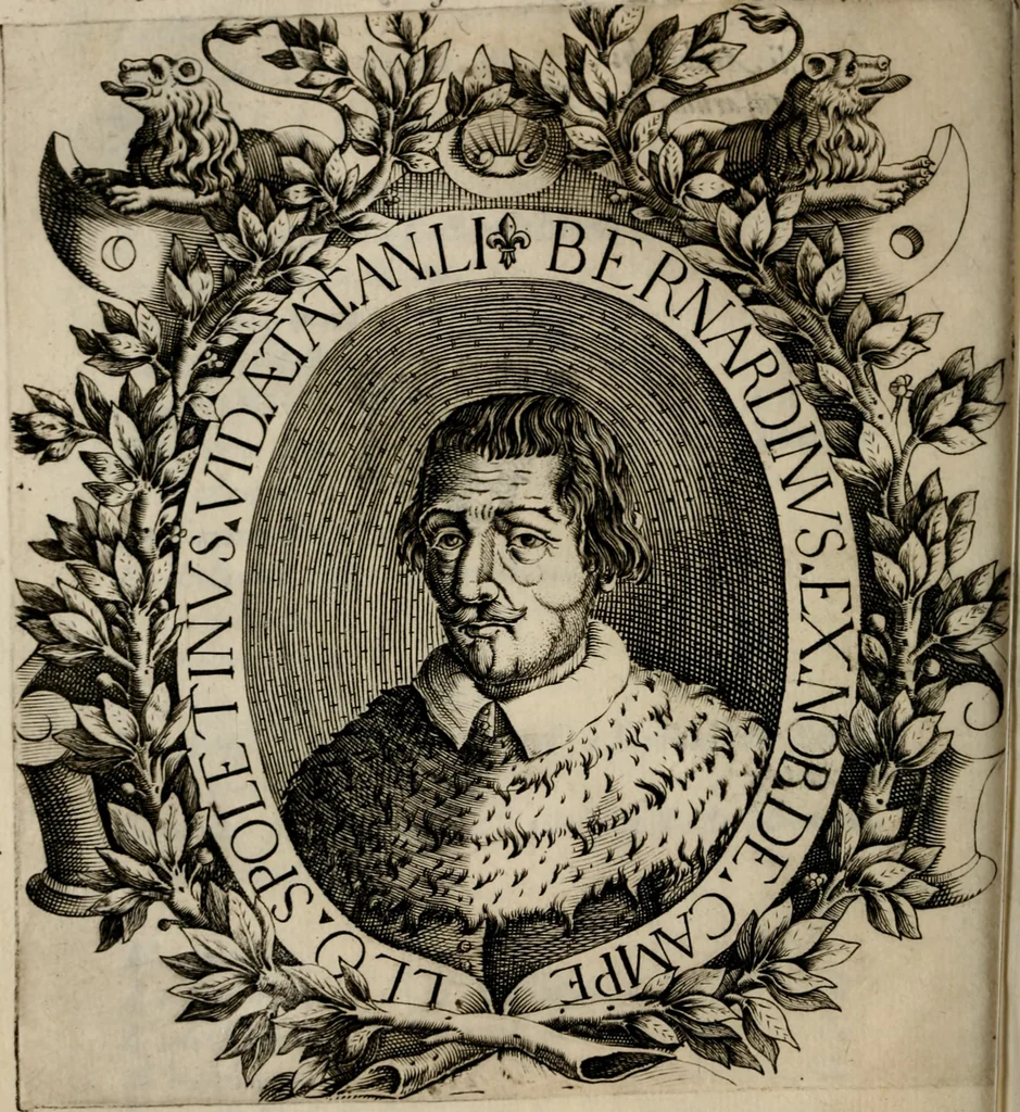 An illustration from Le glorie de gli incogniti : O vero gli hvomini illvstri della̓ccademia de ̓signori incogniti di venetia, 1647, leaf 99