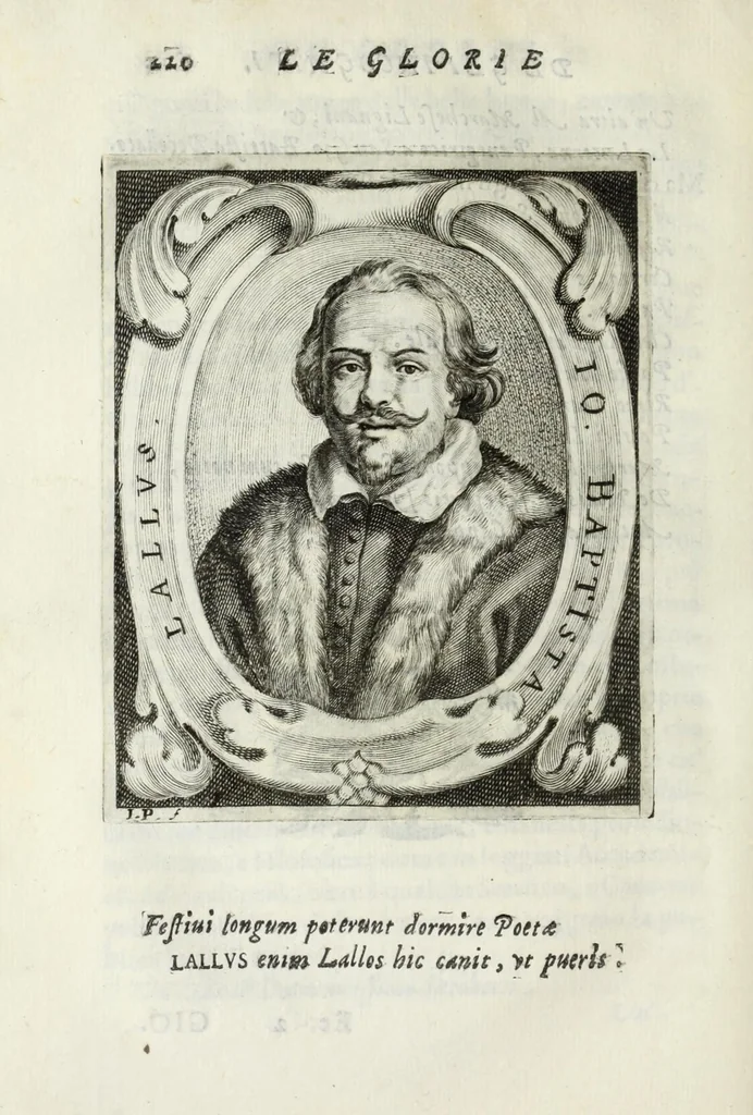 An illustration from Le glorie de gli Incogniti : o vero gli huomini illustri dell'Accademia de' signori incogniti de Venetia, 1647, leaf 240