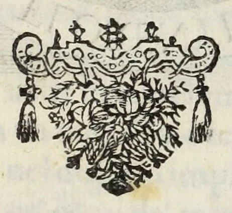 An illustration from Le glorie de gli Incogniti : o vero gli huomini illustri dell'Accademia de' signori incogniti de Venetia, 1647, leaf 247