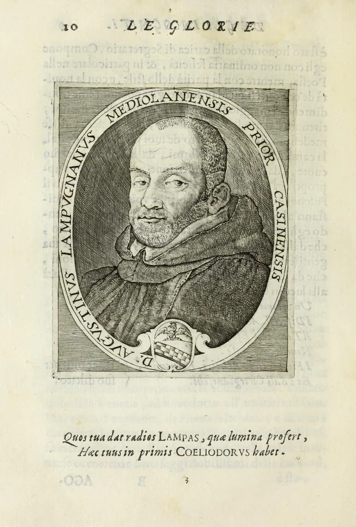 An illustration from Le glorie de gli Incogniti : o vero gli huomini illustri dell'Accademia de' signori incogniti de Venetia, 1647, leaf 30