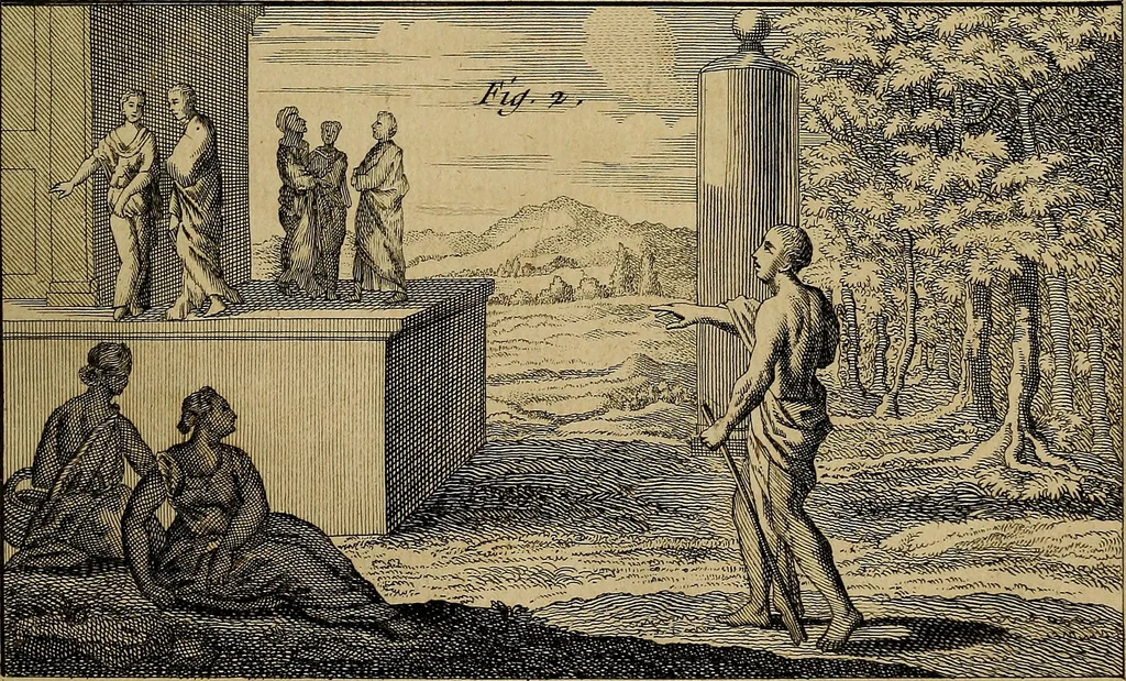 An illustration from Le grand livre des peintres : ou, L'art de la peinture considéré dans toutes ses parties, & démontré par principes; avec des réflexions sur les ouvrages de quelques bons maîtres, & sur les défauts qui s'y trouvent., 1787, leaf 408