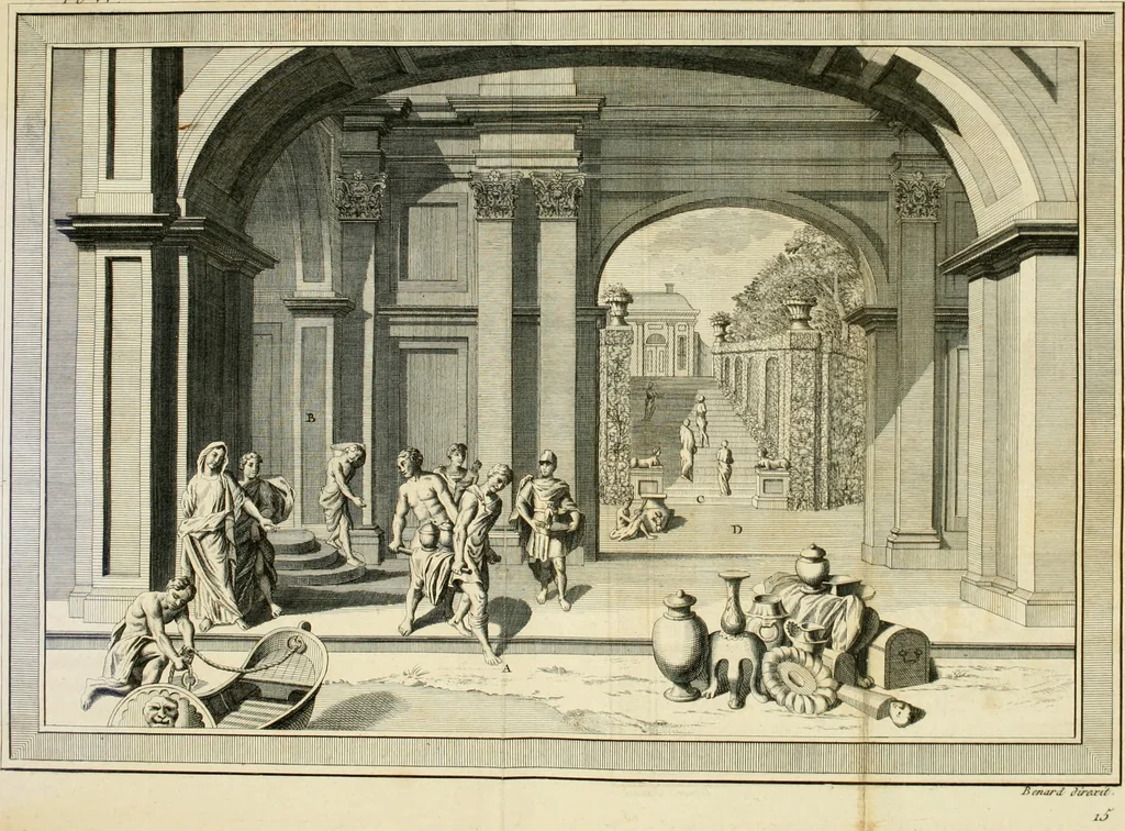 An illustration from Le grand livre des peintres : ou, L'art de la peinture considéré dans toutes ses parties, & démontré par principes; avec des réflexions sur les ouvrages de quelques bons maîtres, & sur les défauts qui s'y trouvent., 1787, leaf 515