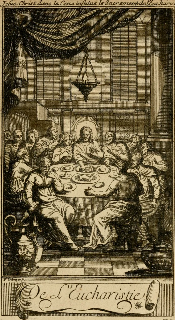 An illustration from Le guide fidele de la vraie gloire : presenté à monseigneur le duc de Bourgogne, instruisant ce jeune prince des choses qu'il doit croire, demander, pratiquer, frequenter, et eviter pour être roy pendant tous les siecles ..., 1688, leaf 166