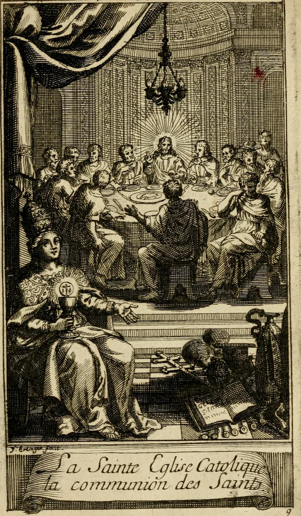 An illustration from Le guide fidele de la vraie gloire : presenté à monseigneur le duc de Bourgogne, instruisant ce jeune prince des choses qu'il doit croire, demander, pratiquer, frequenter, et eviter pour être roy pendant tous les siecles ..., 1688, leaf 46