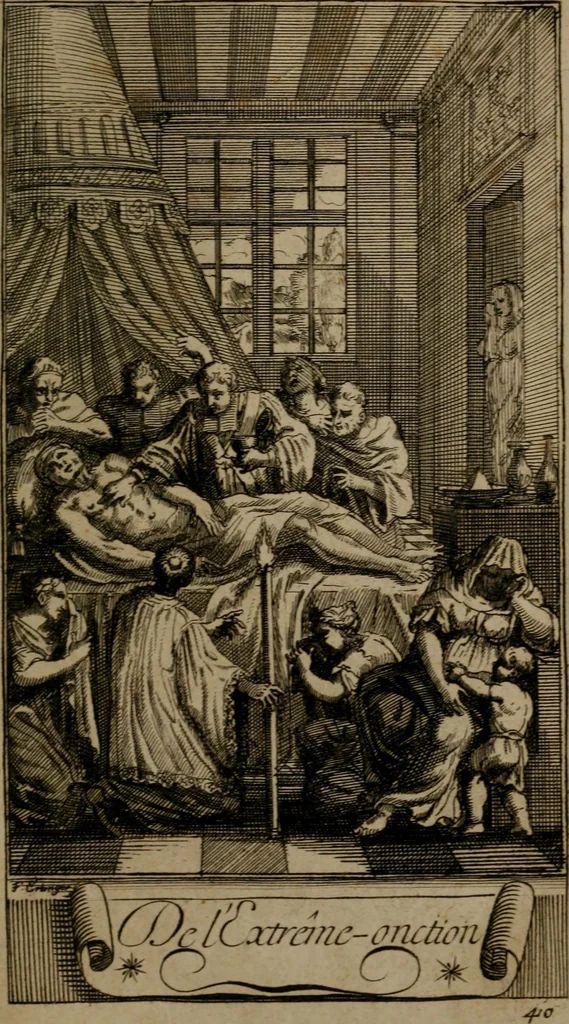 An illustration from Le guide fidele de la vraie gloire : presenté à monseigneur le duc de Bourgogne, instruisant ce jeune prince des choses qu'il doit croire, demander, pratiquer, frequenter, et eviter pour être roy pendant tous les siecles ..., 1688, leaf 152