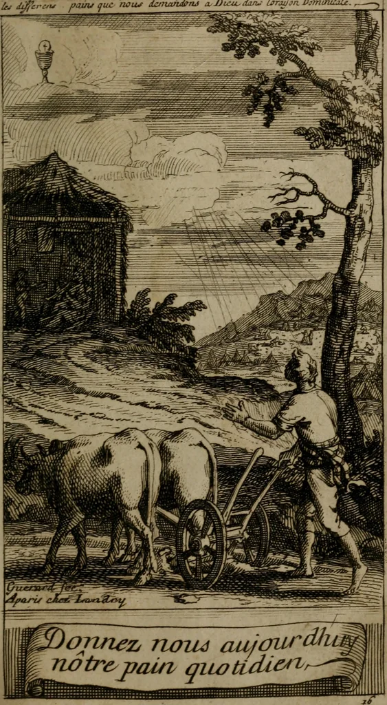 An illustration from Le guide fidele de la vraie gloire : presenté à monseigneur le duc de Bourgogne, instruisant ce jeune prince des choses qu'il doit croire, demander, pratiquer, frequenter, et eviter pour être roy pendant tous les siecles ..., 1688, leaf 56