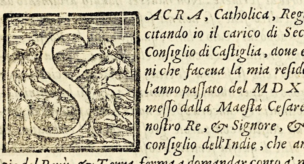An illustration from Le historie del Sig. Agostino di Zarate contatore e consigliero dell' imperatore Carlo V. dello scoprimento et conquista del Perù, : nelle quali si ha piena & particolar relatione delle cose successe in quelle bande, dal principio fino alla pacificatione delle prouincie, si in quel che tocco allo scoprimento, come al successo delle guerre ciuili occorse fra gli Spagnuoli & capitani, che lo conquistarono., 1563, leaf 21