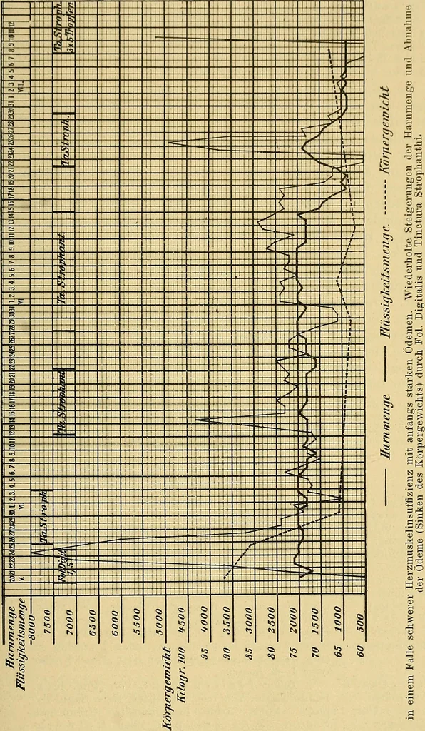 An illustration from Lehrbuch der Krankheiten des Herzens und der Blutgefässe, 1906, leaf 292