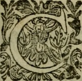 An illustration from Le iardin, et cabinet poetique de Paul Contant, apoticaire de Poictiers, 1609, leaf 10