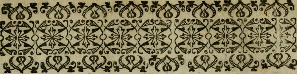 An illustration from Le iardin, et cabinet poetique de Paul Contant, apoticaire de Poictiers, 1609, leaf 6