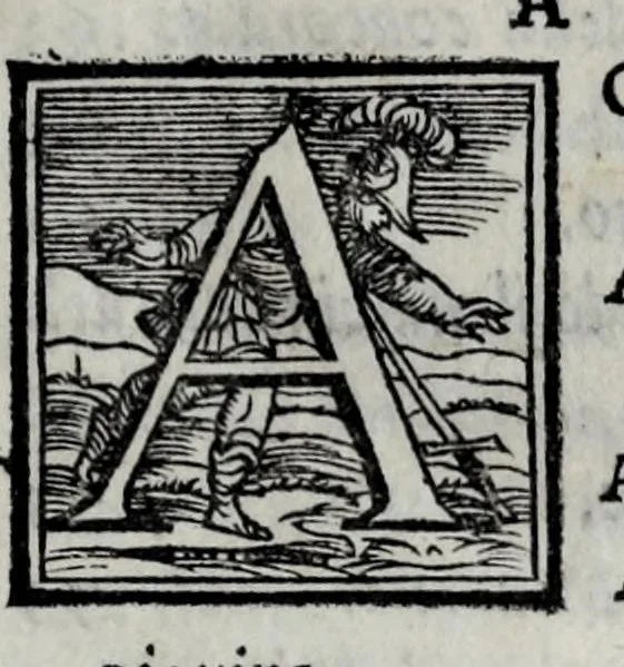 An illustration from Le imagini con la spositione de'i dei de gliantichi, 1556, leaf 13