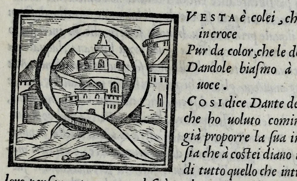 An illustration from Le imagini con la spositione de'i dei de gliantichi, 1556, leaf 187