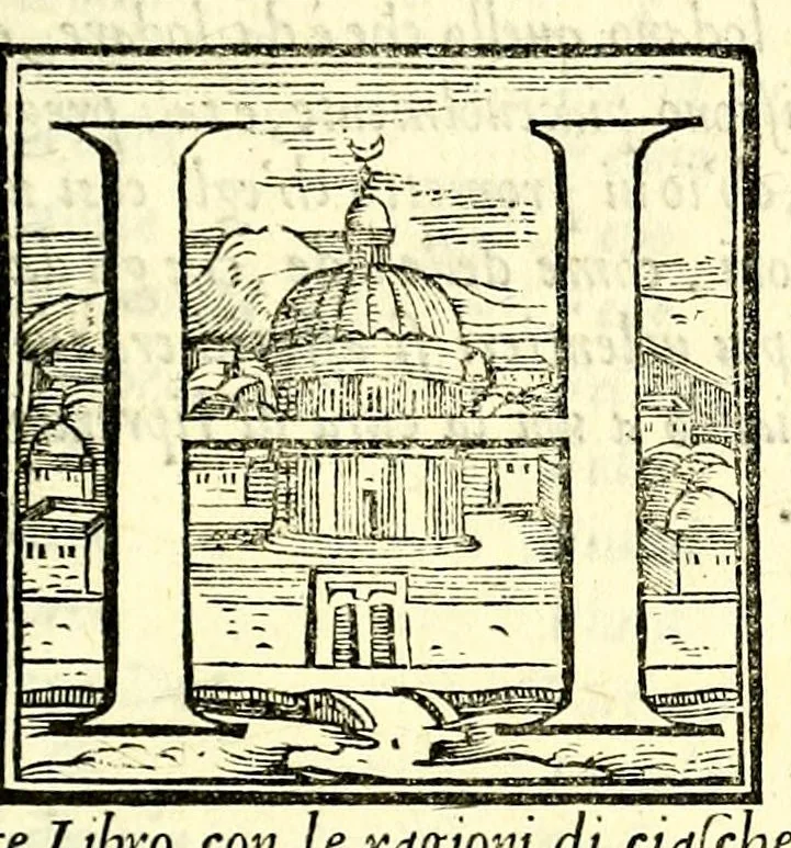 An illustration from Le imagini con la spositione de i dei de gliantichi, 1556, leaf 15
