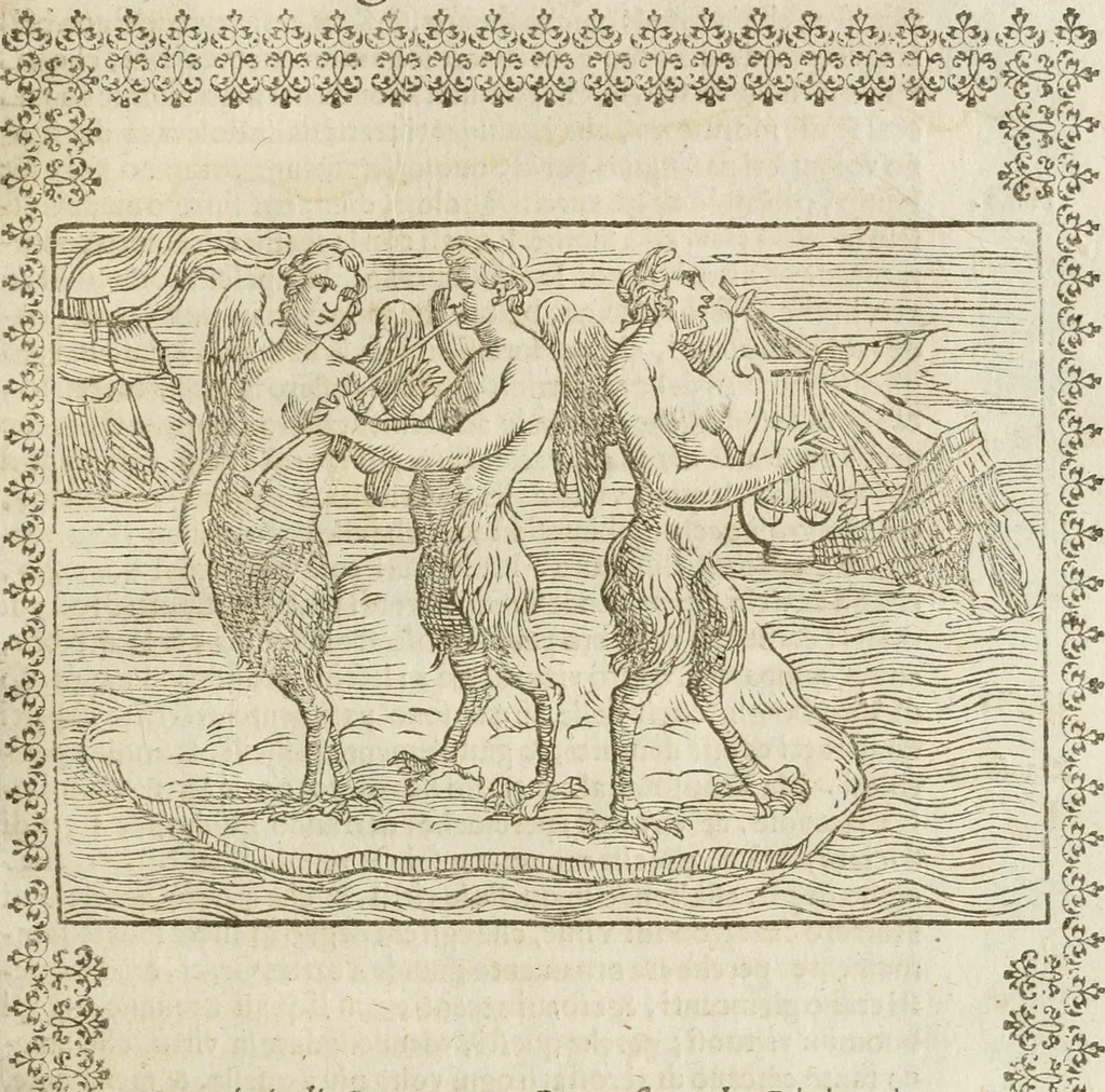 An illustration from Le imagini de gli dei de gli antichi : nelle quali sono descritte la religione de gli antichi li idoli, riti, & ceremonie loro, con l'aggiunta di molte principali imagini che nell'altre mancauano, et con l'espositione in epilogo di ciasceduna & suo significato, 1624, leaf 220