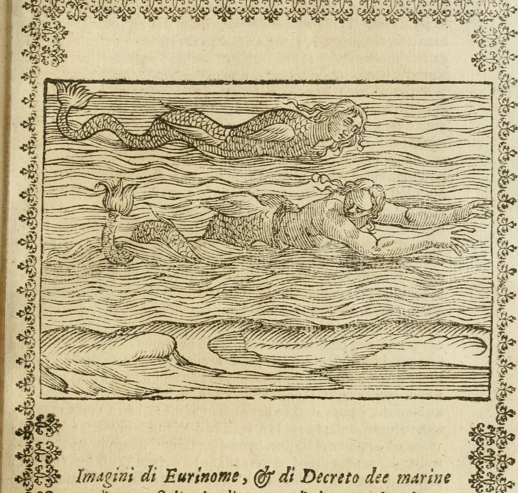 An illustration from Le imagini de gli dei de gli antichi : nelle quali sono descritte la religione de gli antichi li idoli, riti, & ceremonie loro, con l'aggiunta di molte principali imagini che nell'altre mancauano, et con l'espositione in epilogo di ciasceduna & suo significato, 1624, leaf 230