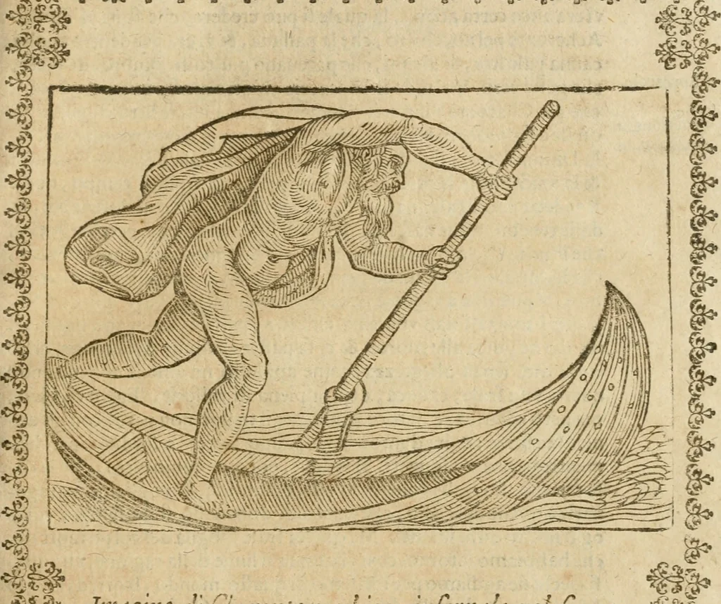 An illustration from Le imagini de gli dei de gli antichi : nelle quali sono descritte la religione de gli antichi li idoli, riti, & ceremonie loro, con l'aggiunta di molte principali imagini che nell'altre mancauano, et con l'espositione in epilogo di ciasceduna & suo significato, 1624, leaf 270