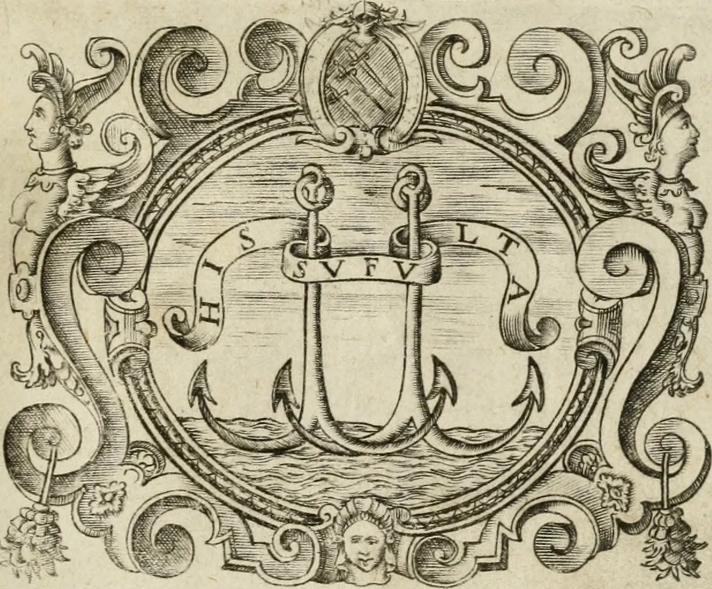 An illustration from Le imagini de gli dei de gli antichi : nelle quali sono descritte la religione de gli antichi li idoli, riti, & ceremonie loro, con l'aggiunta di molte principali imagini che nell'altre mancauano, et con l'espositione in epilogo di ciasceduna & suo significato, 1624, leaf 4