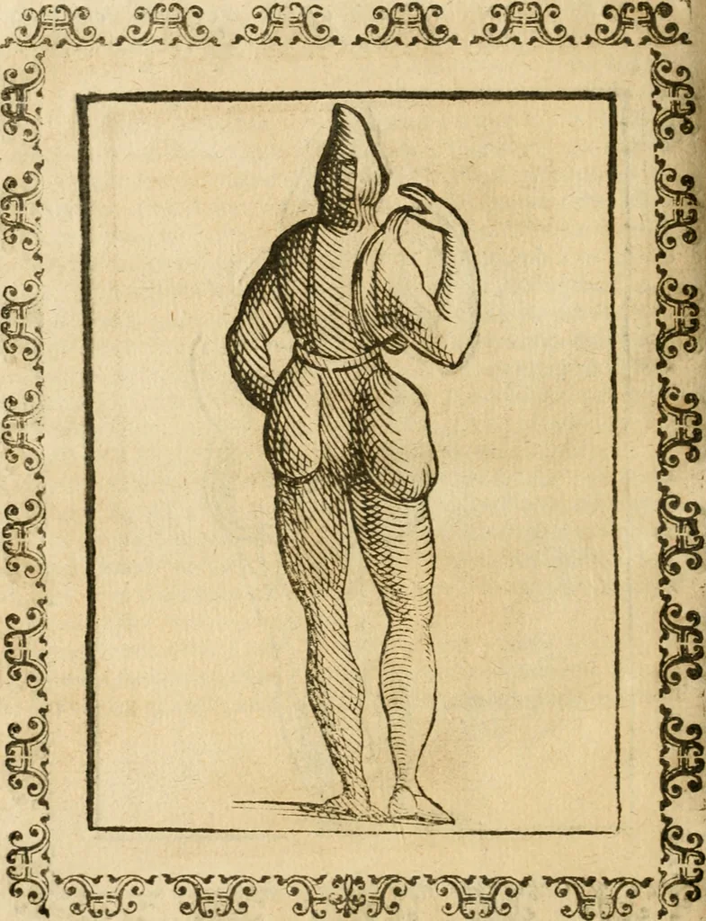 An illustration from Le imagini de gli dei de gli antichi : nelle quali sono descritte la religione de gli antichi li idoli, riti, & ceremonie loro, con l'aggiunta di molte principali imagini che nell'altre mancauano, et con l'espositione in epilogo di ciasceduna & suo significato, 1624, leaf 485