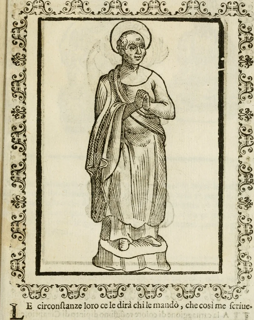 An illustration from Le imagini de gli dei de gli antichi : nelle quali sono descritte la religione de gli antichi li idoli, riti, & ceremonie loro, con l'aggiunta di molte principali imagini che nell'altre mancauano, et con l'espositione in epilogo di ciasceduna & suo significato, 1624, leaf 520