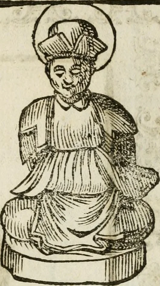 An illustration from Le imagini de gli dei de gli antichi : nelle quali sono descritte la religione de gli antichi li idoli, riti, & ceremonie loro, con l'aggiunta di molte principali imagini che nell'altre mancauano, et con l'espositione in epilogo di ciasceduna & suo significato, 1624, leaf 522